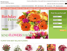 Tablet Screenshot of floristiowa.com